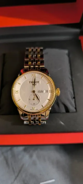 Reloj Tissot Le Locle Automático Oro/Plateado