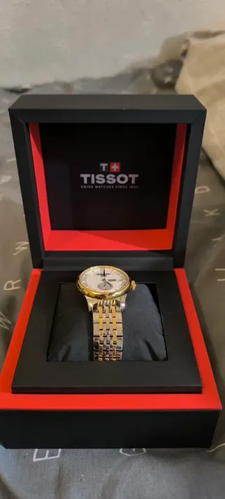 Reloj Tissot Le Locle Automático Oro/Plateado