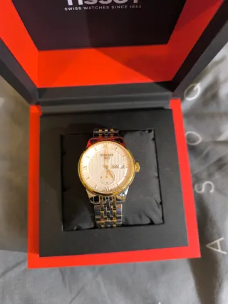 Reloj Tissot Le Locle Automático Oro/Plateado