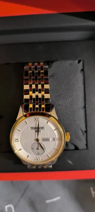 Reloj Tissot Le Locle Automático Oro/Plateado