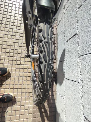Bicicleta B'Twin Original Trekking Gris
