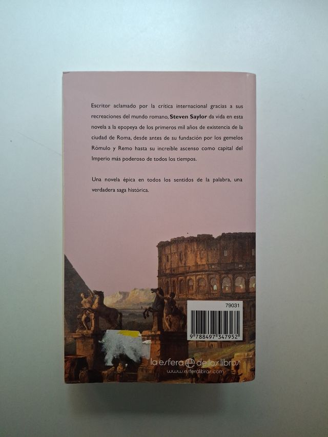 Steven Saylor Roma Novela