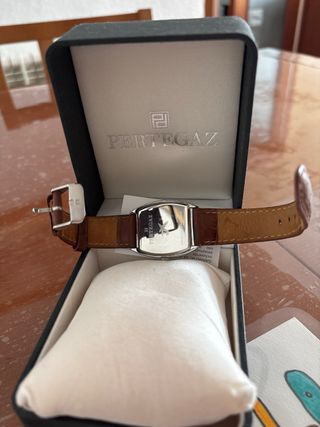 Reloj Pertegaz Cuarzo Marrón y Plateado