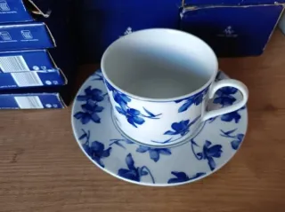 Chávenas Vista Alegre Flor Azul