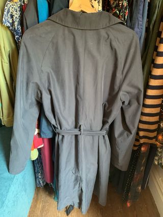 Gabardina T42 Mujer Gris Oscuro