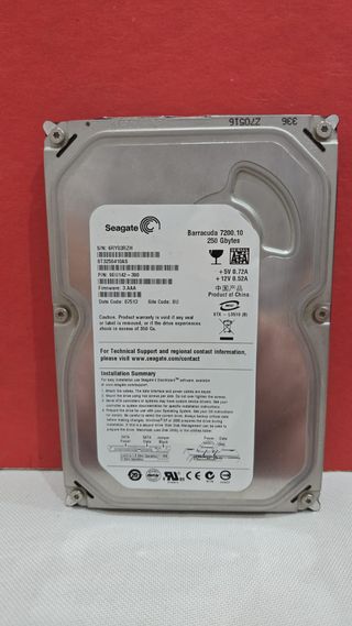 + Disco Duro Seagate Barracuda 7200 250GB SATA