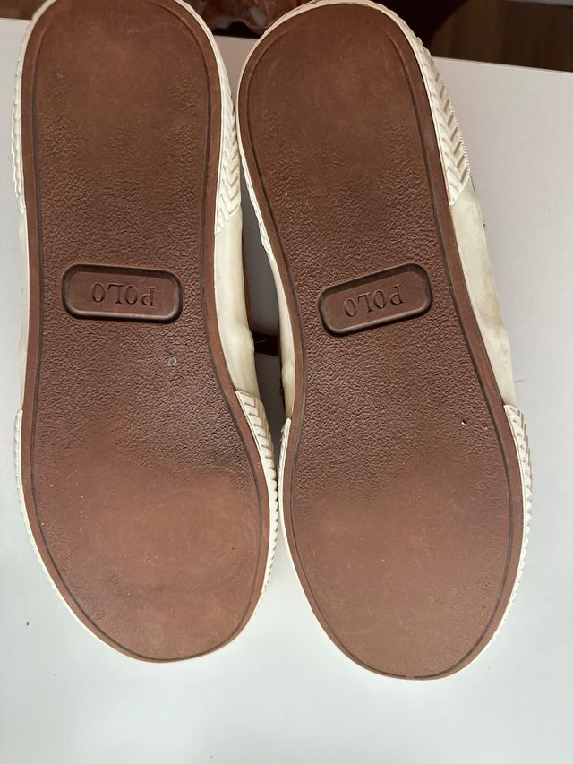 Zapatillas Polo Ralph Lauren Hombre Marrones