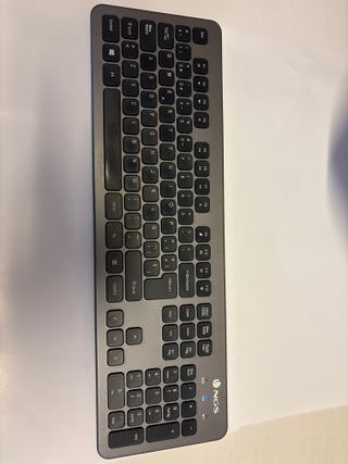 Teclado y Ratón Inalámbricos NGS Silenciosos
