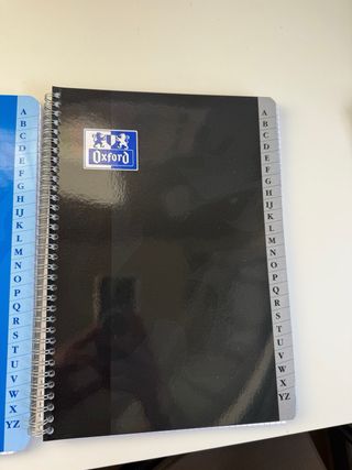 cuaderno oxford orden alfabético 