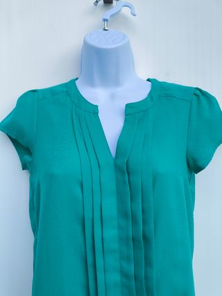 Blusa verde aguamarina