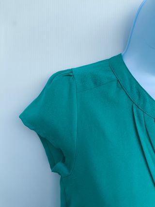 Blusa verde aguamarina