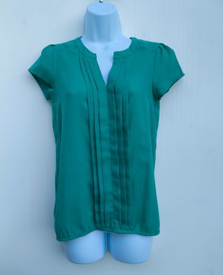 Blusa verde aguamarina