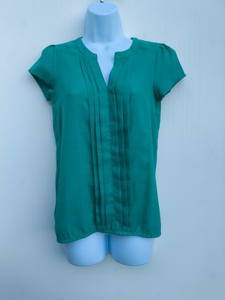 Blusa verde aguamarina