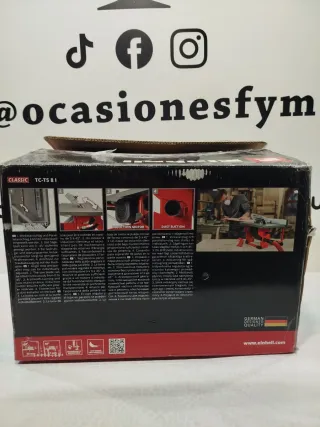 MESA CIRCULAR EINHELL TC-TS 8 I