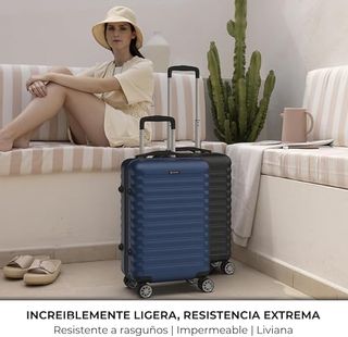 Maleta Cabina NUMADA Azul 55x36x19cm