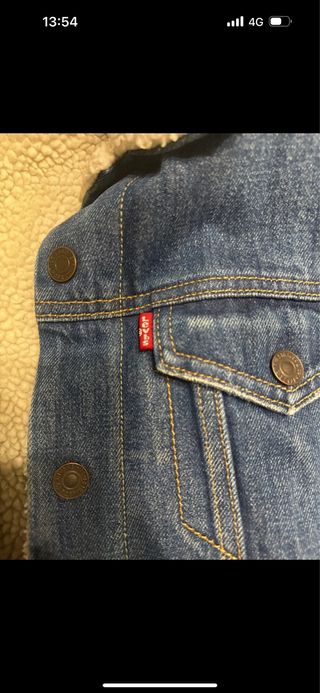 Montone denim Levi's blu