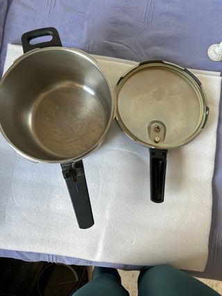 Olla Rápida Acero Inoxidable 6L