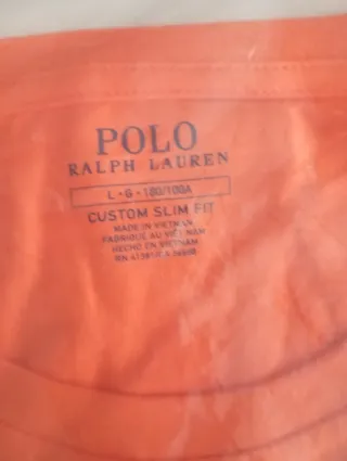 Polo Ralph Lauren Camiseta Naranja