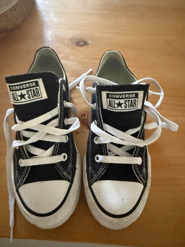 Zapatillas Converse All Star Negras Unisex.