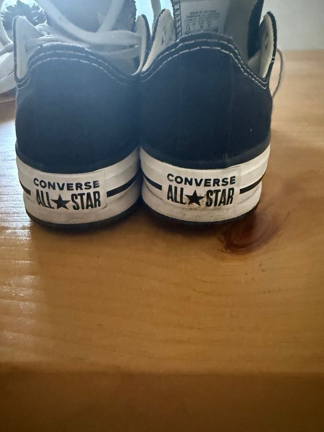 Zapatillas Converse All Star Negras Unisex.