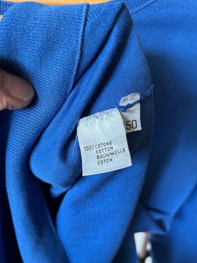 Pullover in cotone, azzurro Cruciani