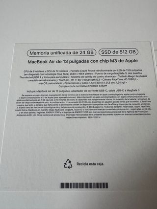 MacBook Air 13 M3 2024 - No Enciende