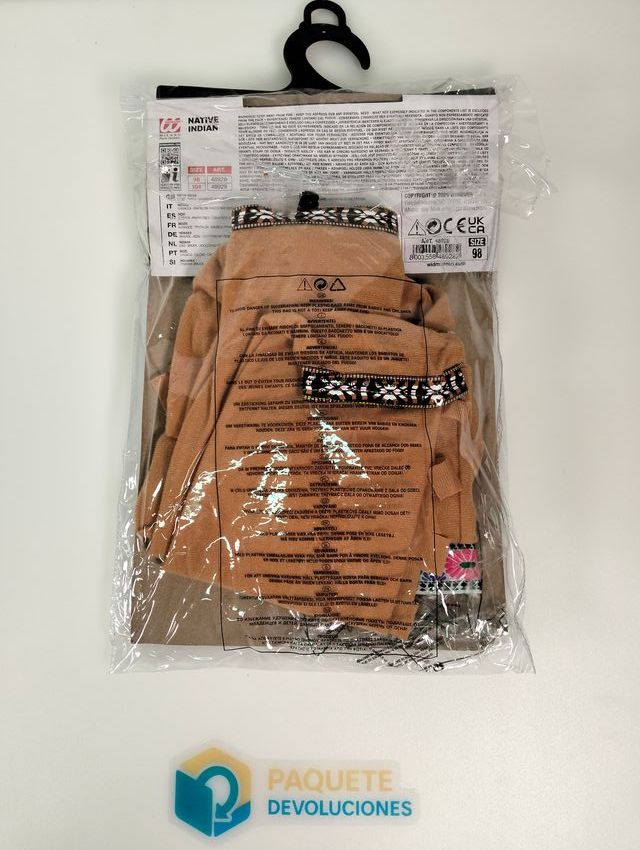 Disfraz Indio Talla 98 (1-2 años)