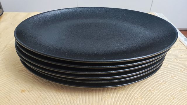 6 Fuentes Ovaladas RAK Negro