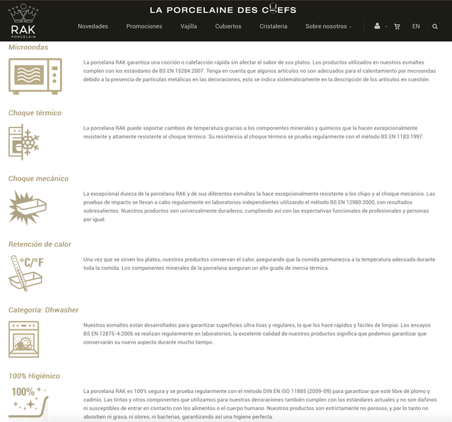 6 Fuentes Ovaladas RAK Negro