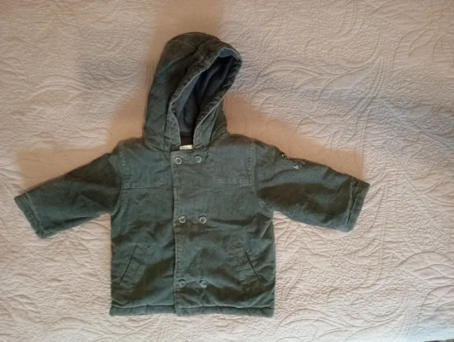 Chaqueta niño gris oscuro 18 meses