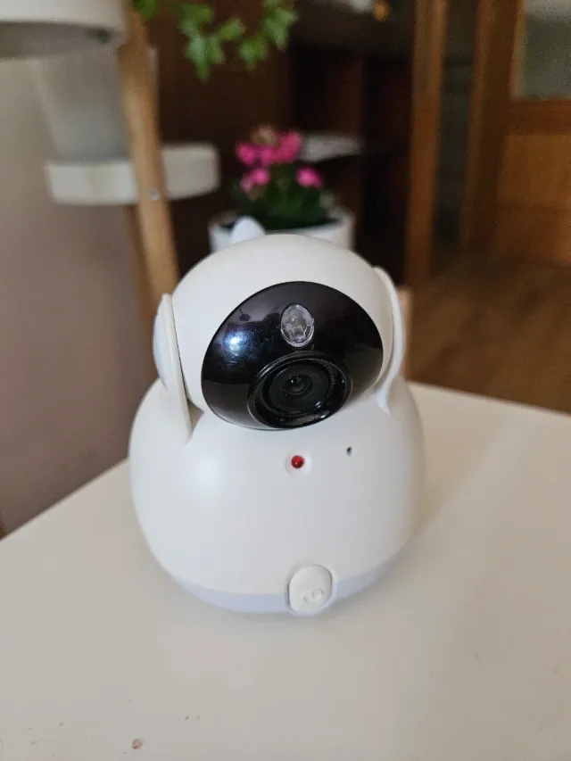 Vigilabebés con cámara y dos cargadores