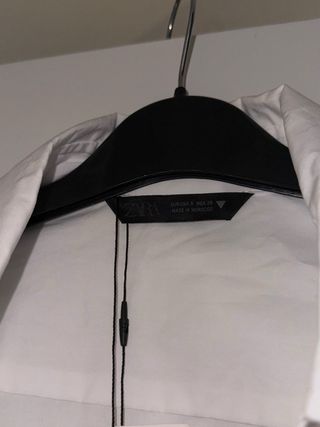 Camisa Zara Blanca Talla S