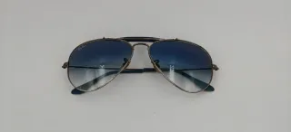 Occhiali da sole Ray Ban RB3407 Blu/Argento