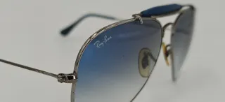 Occhiali da sole Ray Ban RB3407 Blu/Argento