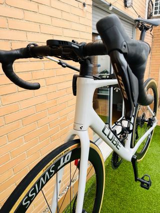 Cube Attain C:62 SLX Blanco Talla 56cm (L) 