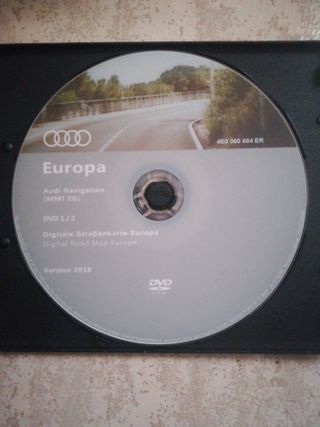 Audi Europa MMI 2G DVD Navegación GPS