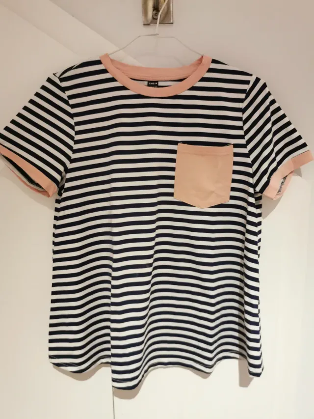 Camiseta Shein Rayas Talla M