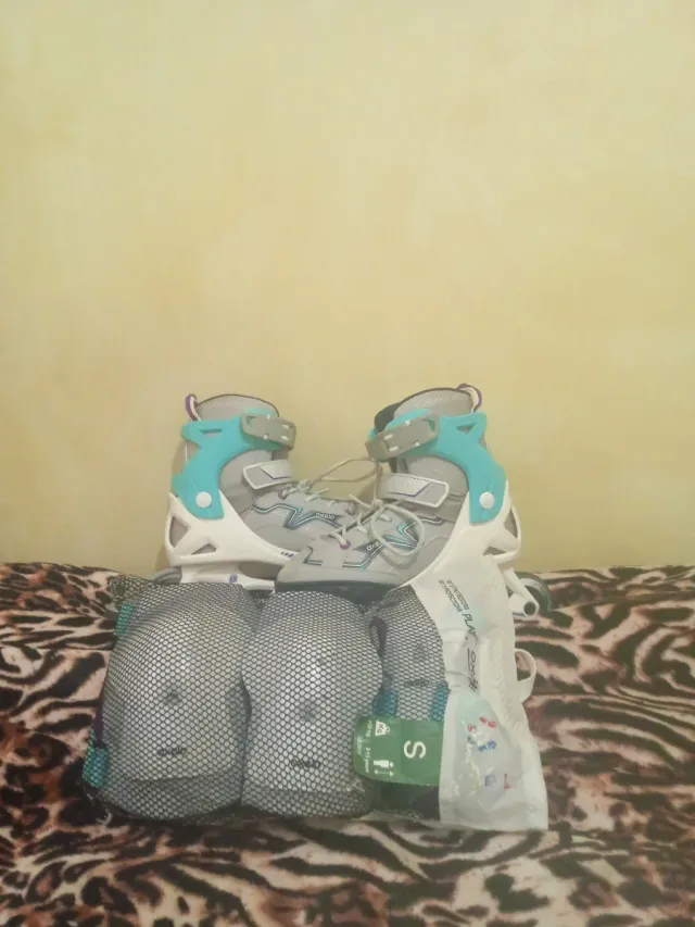 Patines y protecciones Talla S
