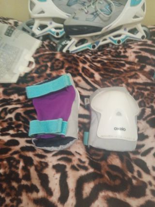 Patines y protecciones Talla S