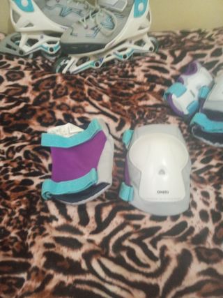 Patines y protecciones Talla S