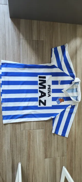 Camiseta Vintage Real Sociedad Peña Imaz