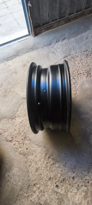 Llantas y Tapacubos plateados para coche195-55-R15