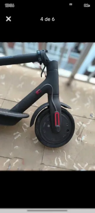 Patinete Eléctrico Negro