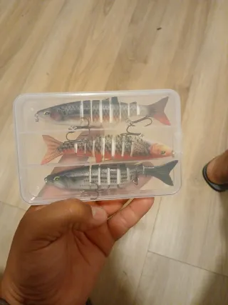Señuelo de pesca articulado