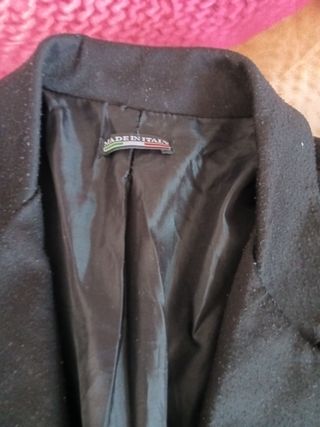 Chaqueta negra mujer