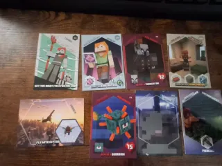 Cartas Minecraft Challenges Trading Cards