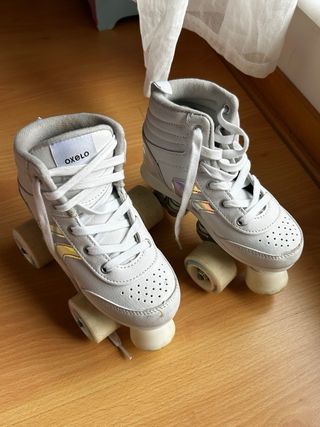 Patines Oxelo niña talla 31 Usados 2 veces