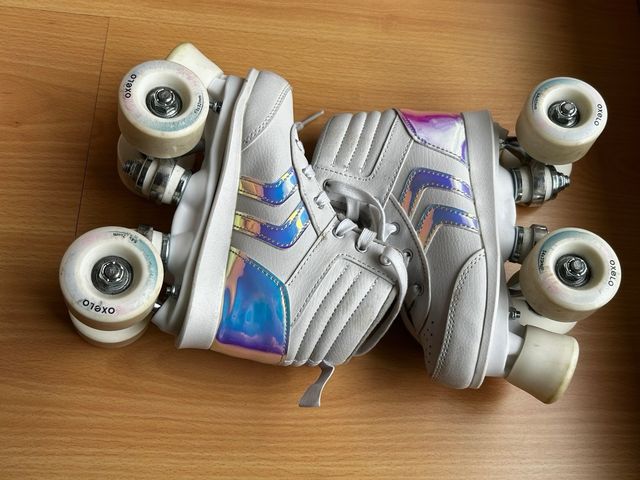 Patines Oxelo niña talla 31 Usados 2 veces