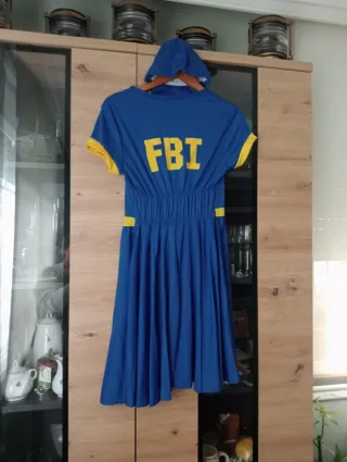 Disfraz FBI Carnaval Talla Única