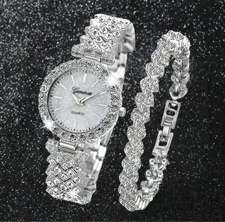 Reloj mujer Plata Brillante